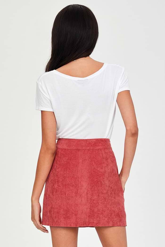 Minifalda Roja Naranja