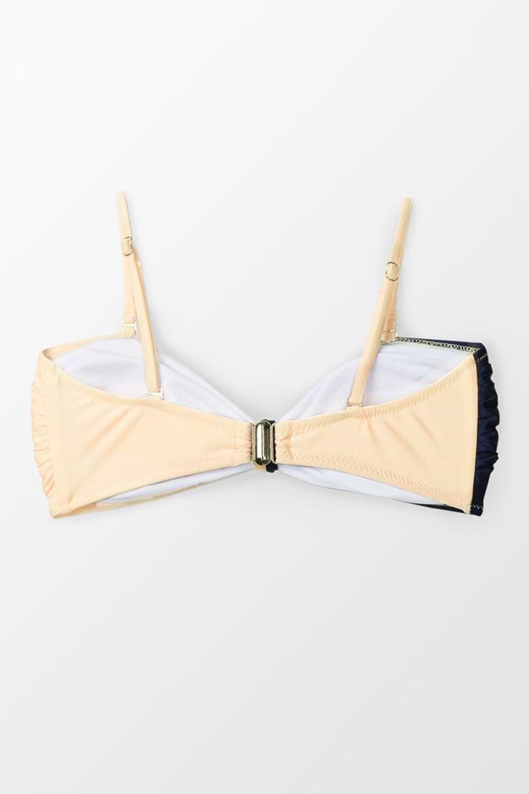 Top de Bikini Con Lazos Bloque De Color Perdido En Sueño