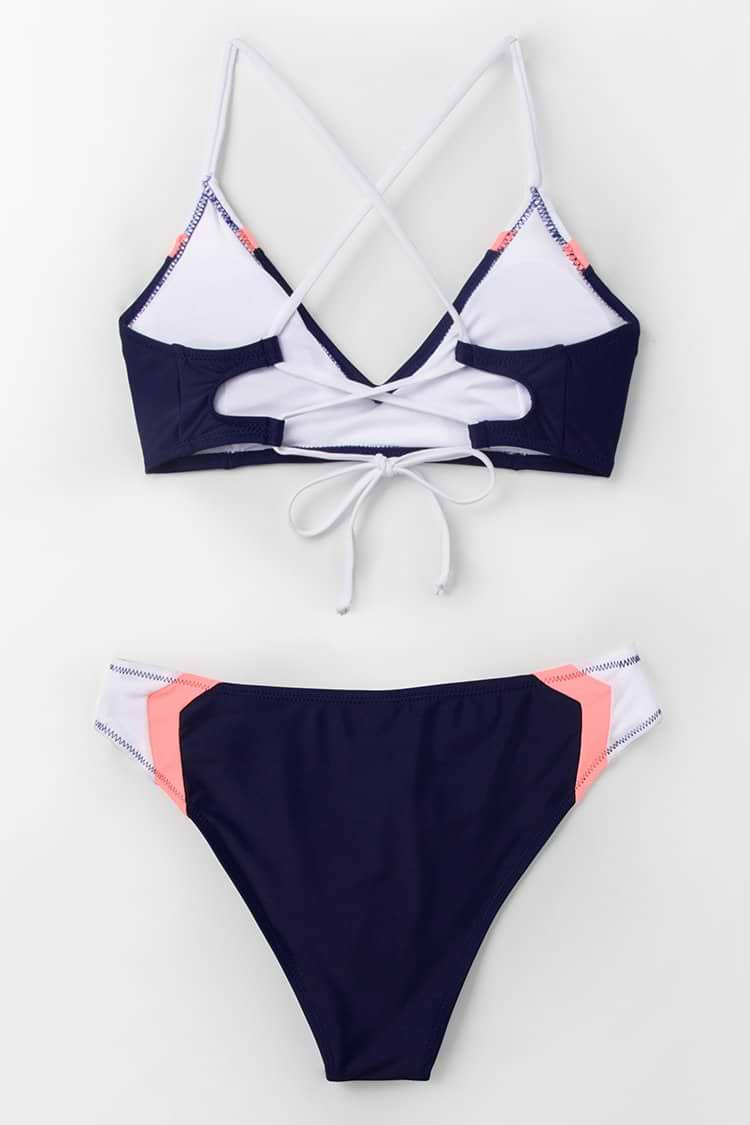 Bikini Deportivo y Naval  con Cordones