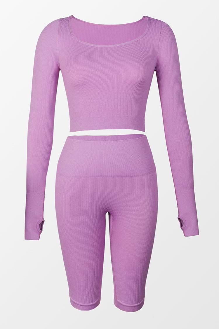 Ensemble assorti à manches longues