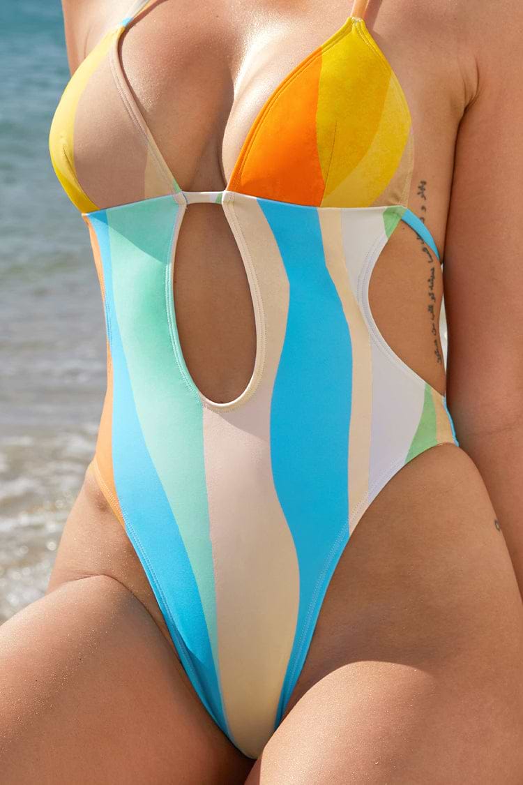 Strawberry Fields Forever Cutout One Piece