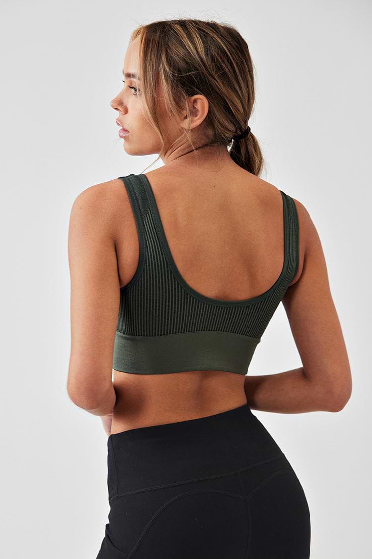 Sujetador deportivo Escote U Soporte medio