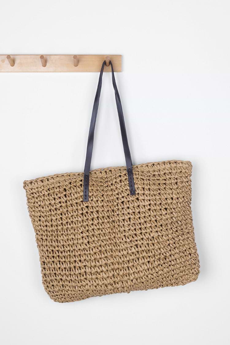 Bolso de hombro trenzada para vacaciones