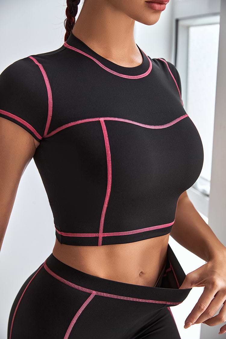 Top corto & Pantalones cortos