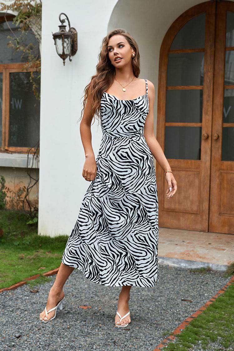 Kasha Boat Neck Backless Zipper Sheath Dress