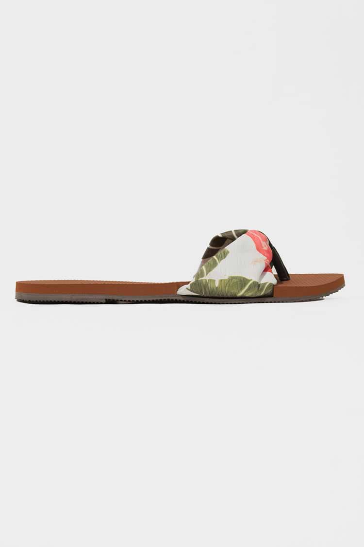 Primorsko Tropical Plant Toe Post Sandals