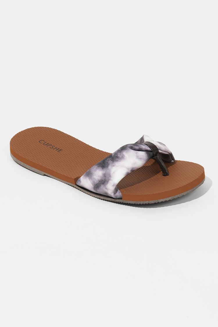 Primorsko Tie Dye Toe Post Sandals