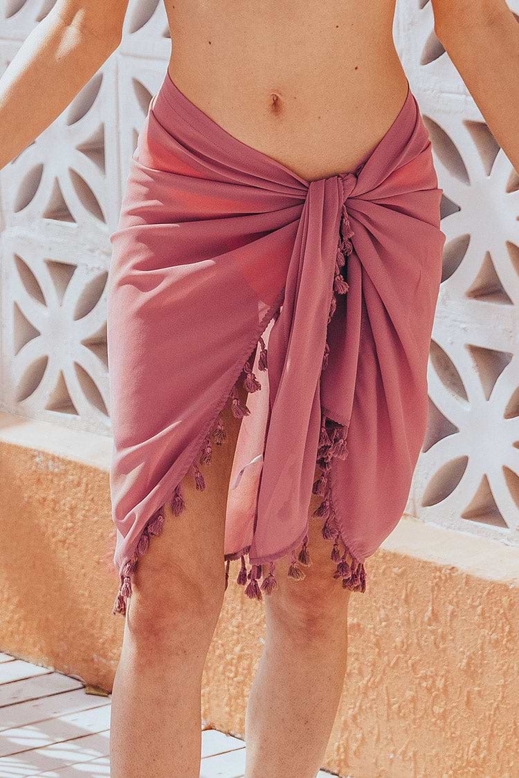 Cover Up Short Vestido envolvente