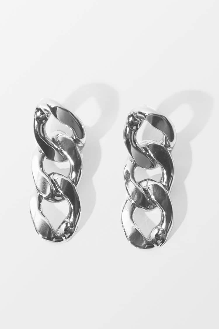 Pendientes plata geométricos y minimalistas