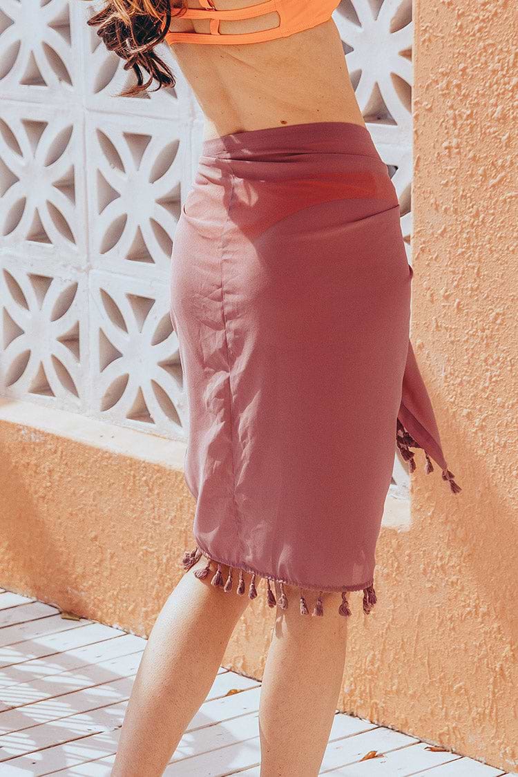 Cover Up Short Vestido envolvente