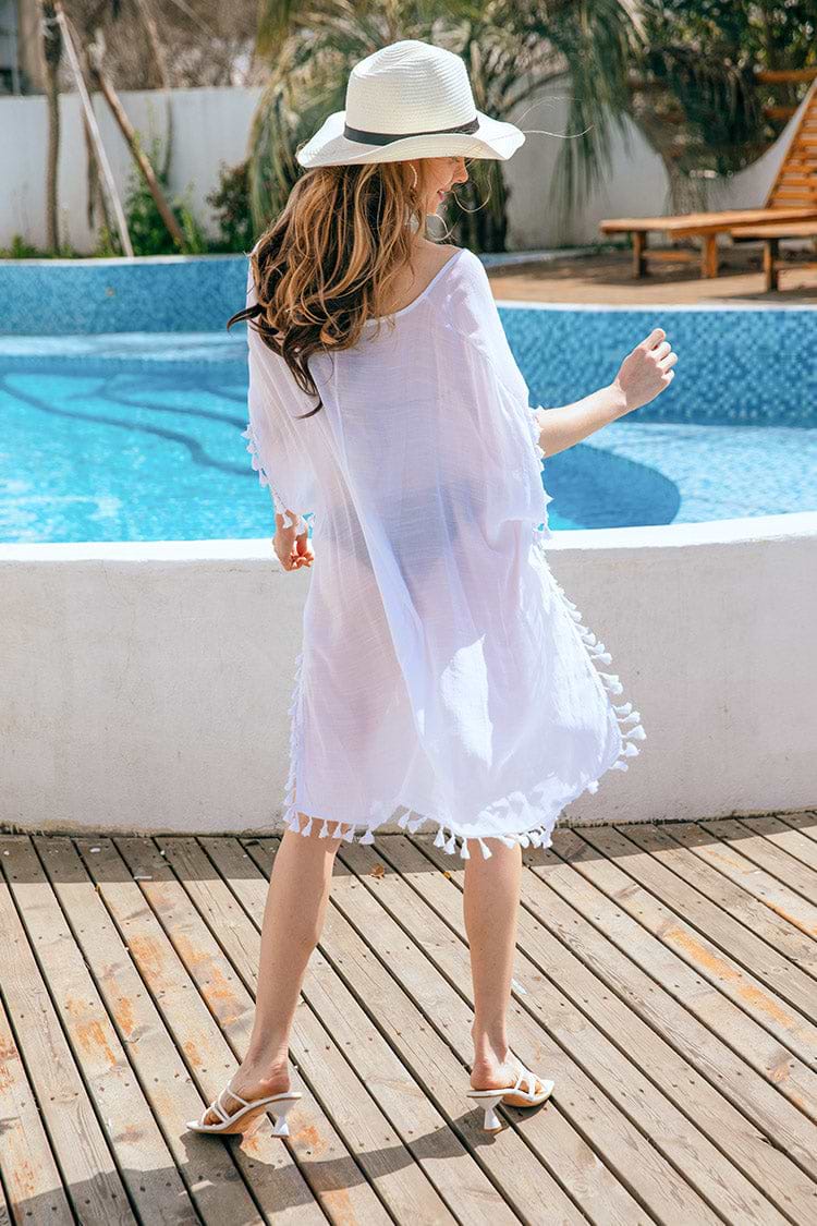 Cover Up Caftán Cintura suelta