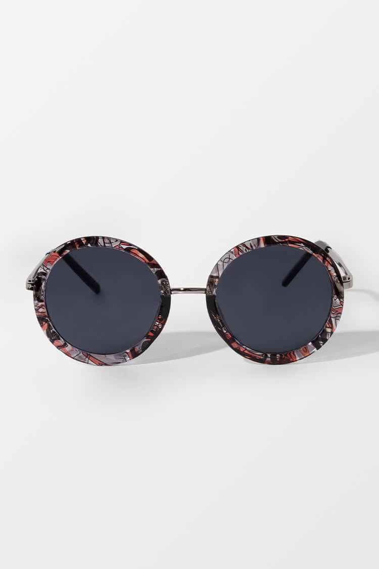 Gafas de sol retro redondas