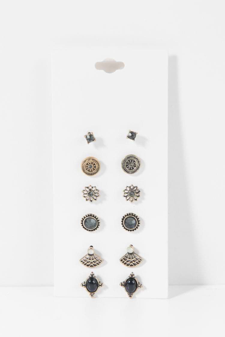 Pendientes retro geométricos