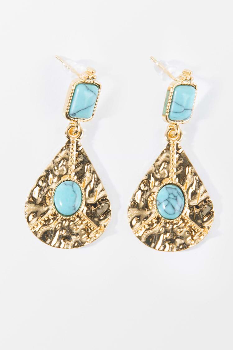 Pendientes tophus geométricos