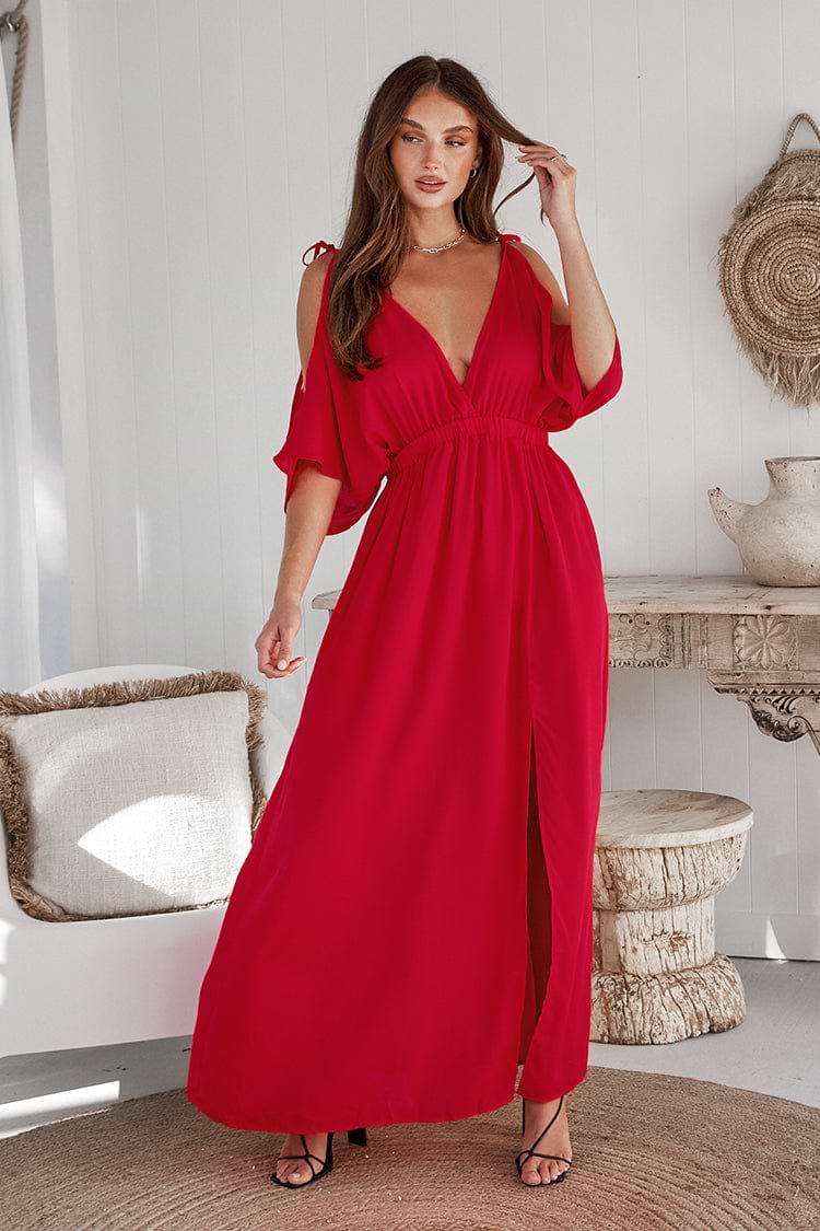 Schulterfreies Kleid