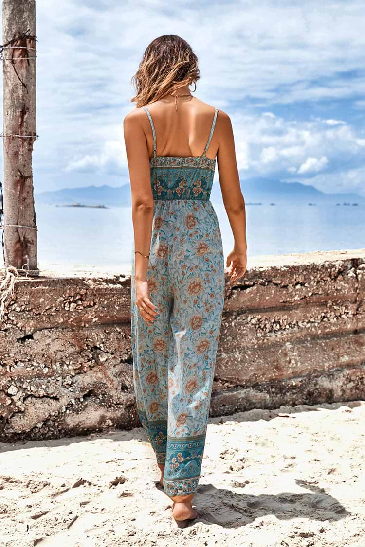 Combinaison boho taille élastique