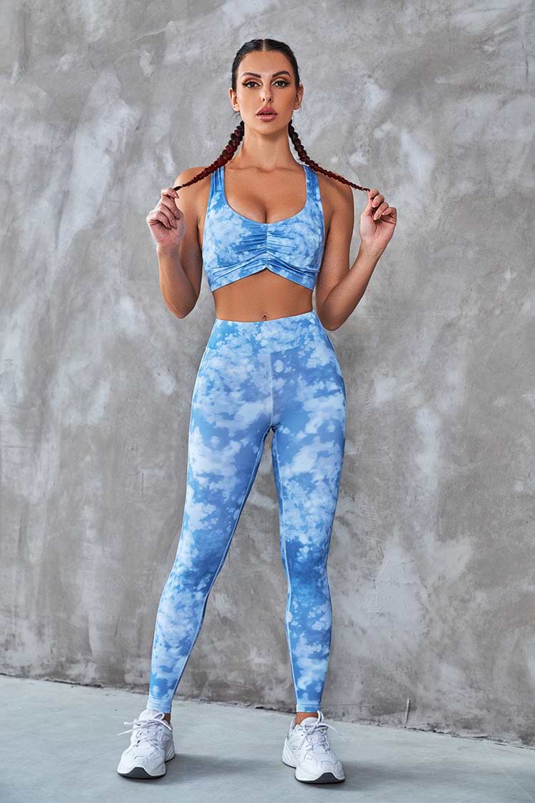 Moonstone Tie Dye Activewear Set
