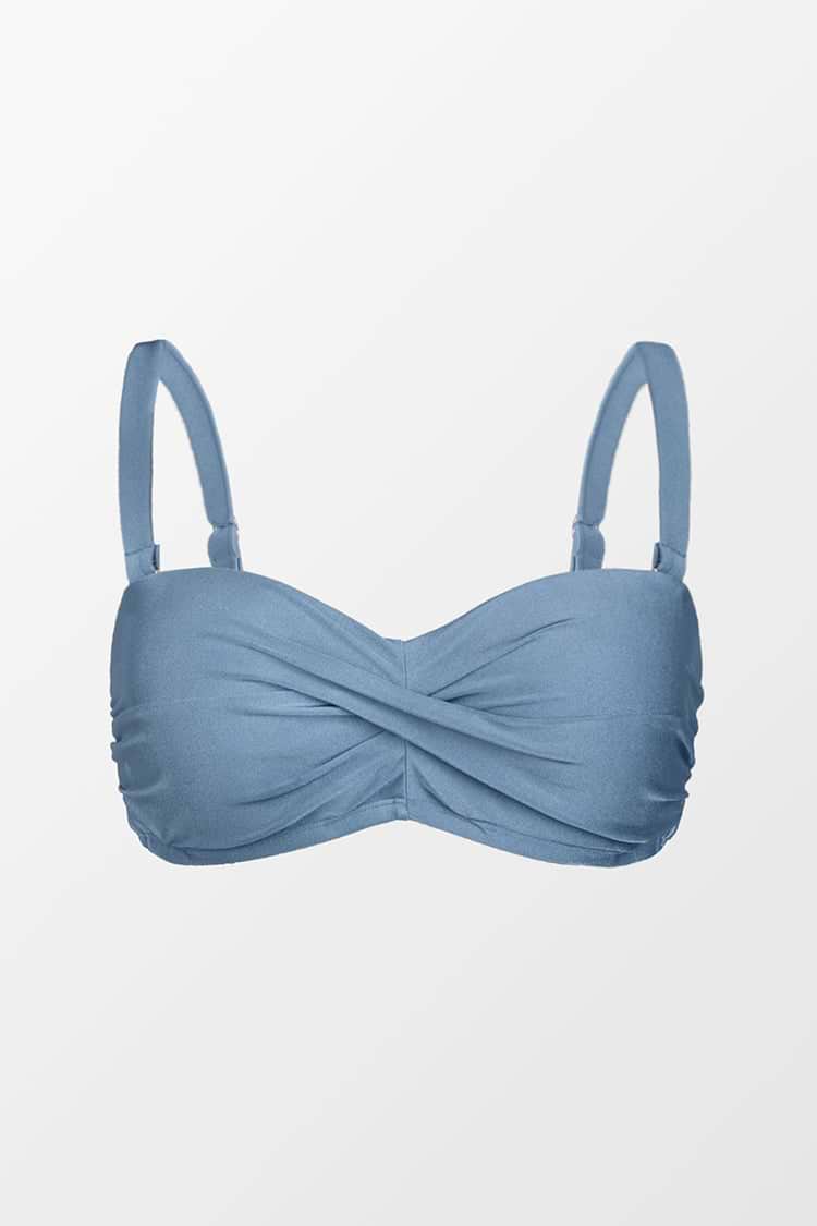 Wild Romance Molded Twist Front Plus Size Bikini Top