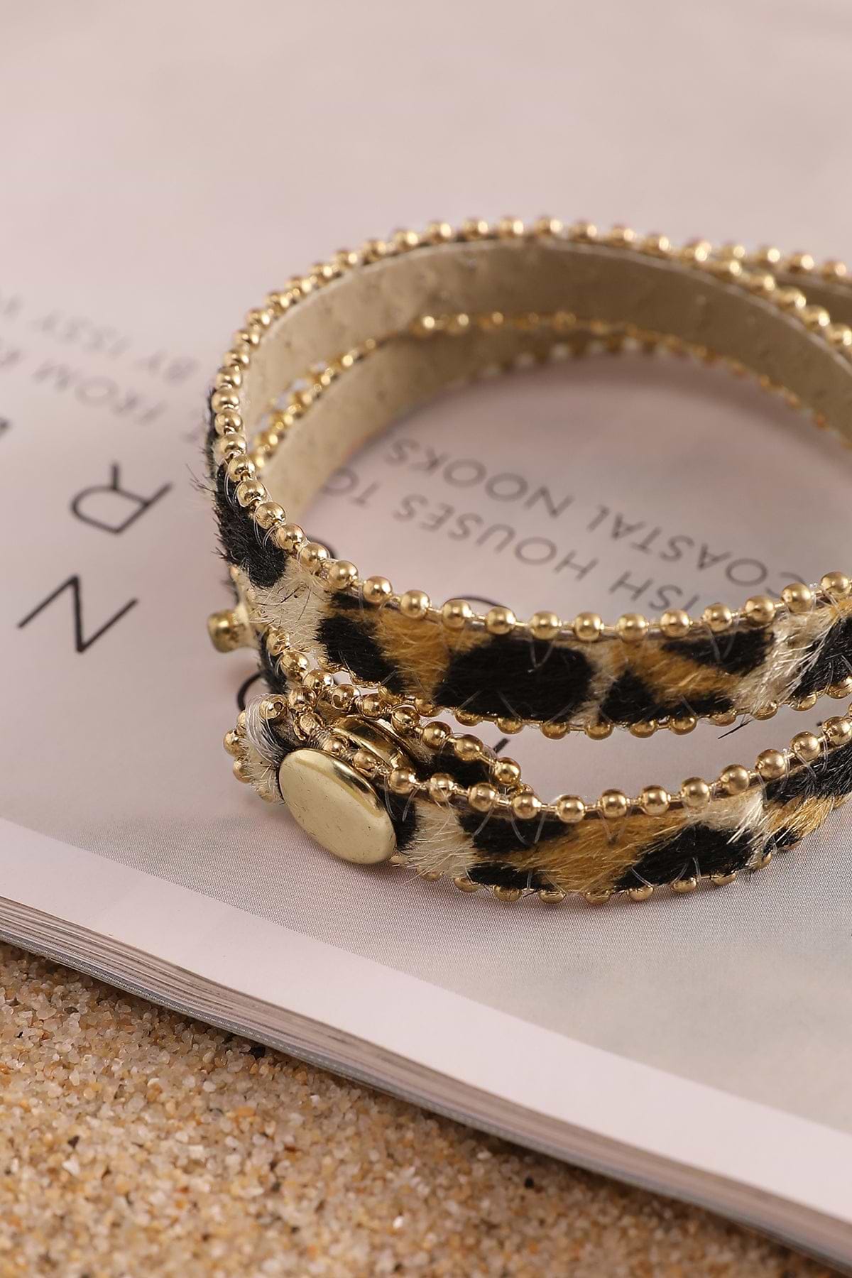 Bracelet léopard Bohème