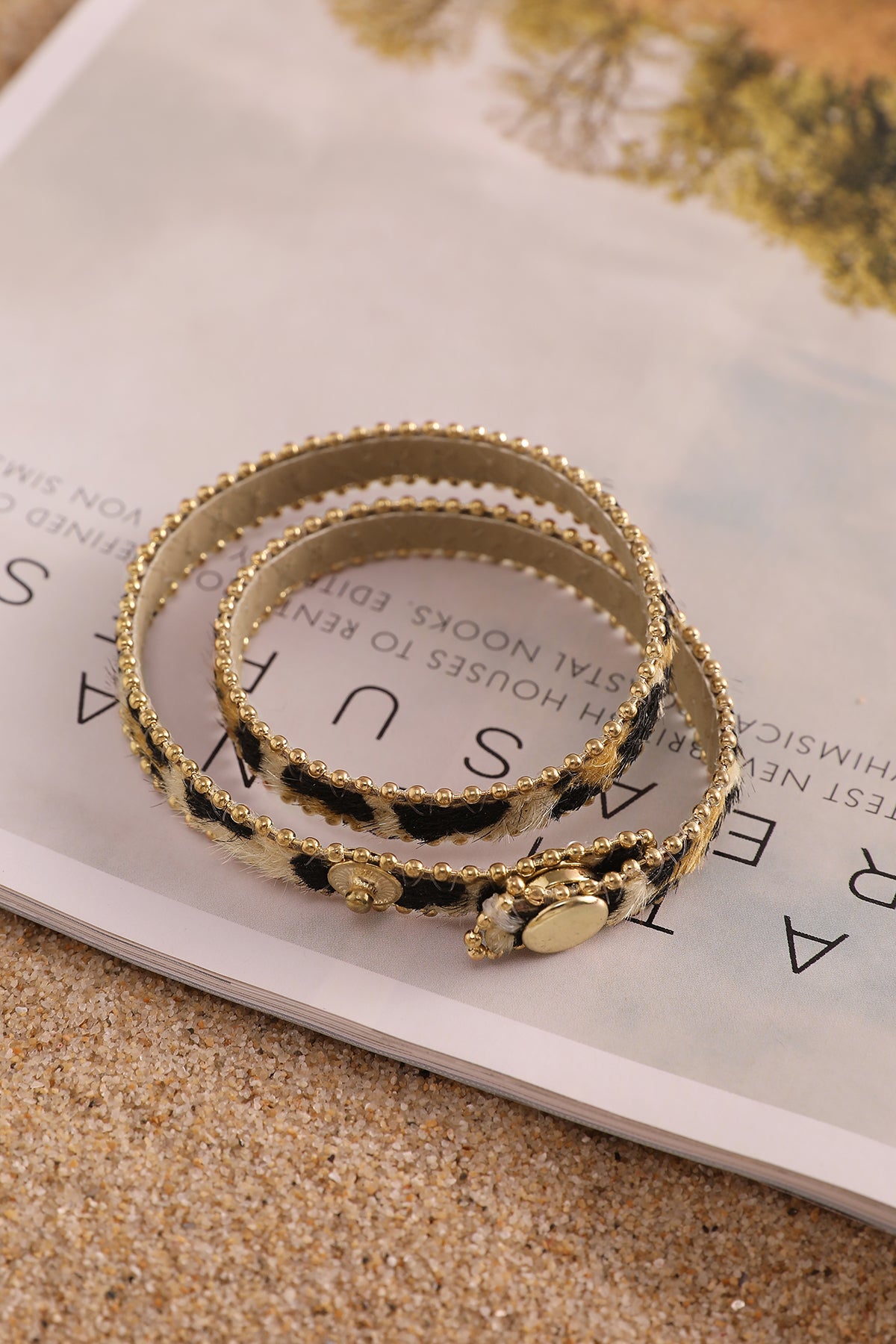 Bracelet léopard Bohème