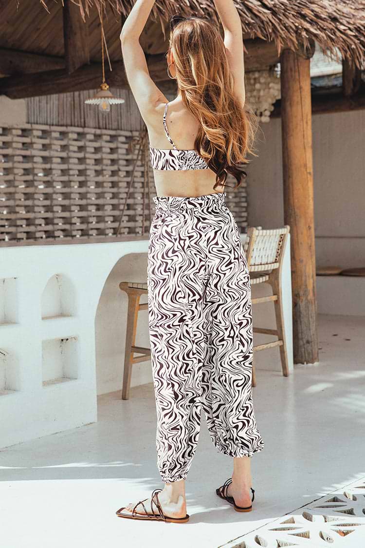 Deb Smocking Tie Waist Matching Set