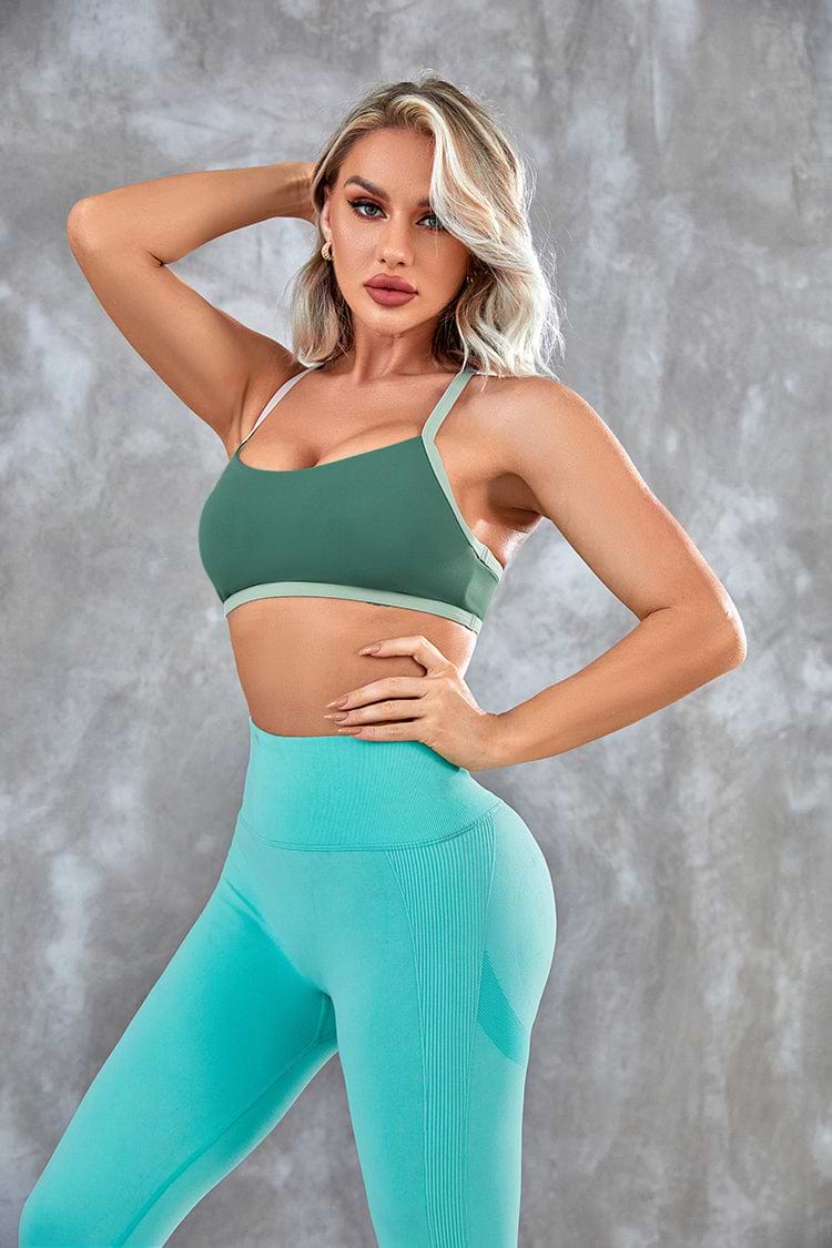 Gala Contrast Binding Sports Bra