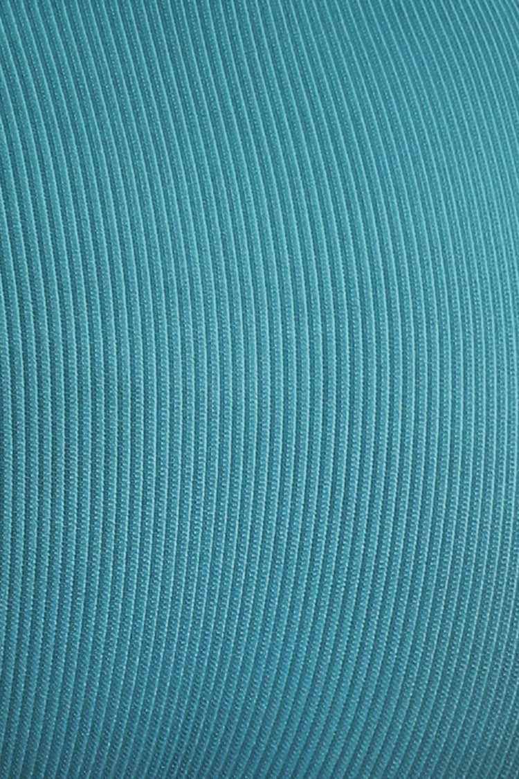 Texture Banded X-Back Bralette & High Waist Bikini Swimsuit