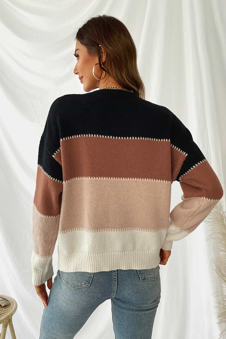 Sunrise Memory Striped Colorblock Jumper