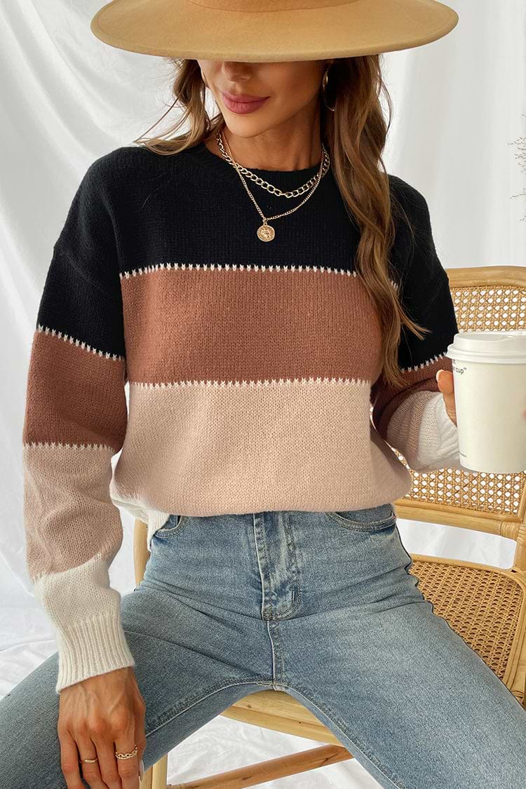 Sunrise Memory Striped Colorblock Jumper