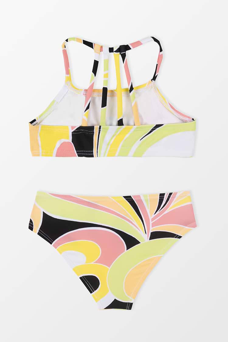 Rückbindung Bralette & Hipster Bikini Set für Mädchen