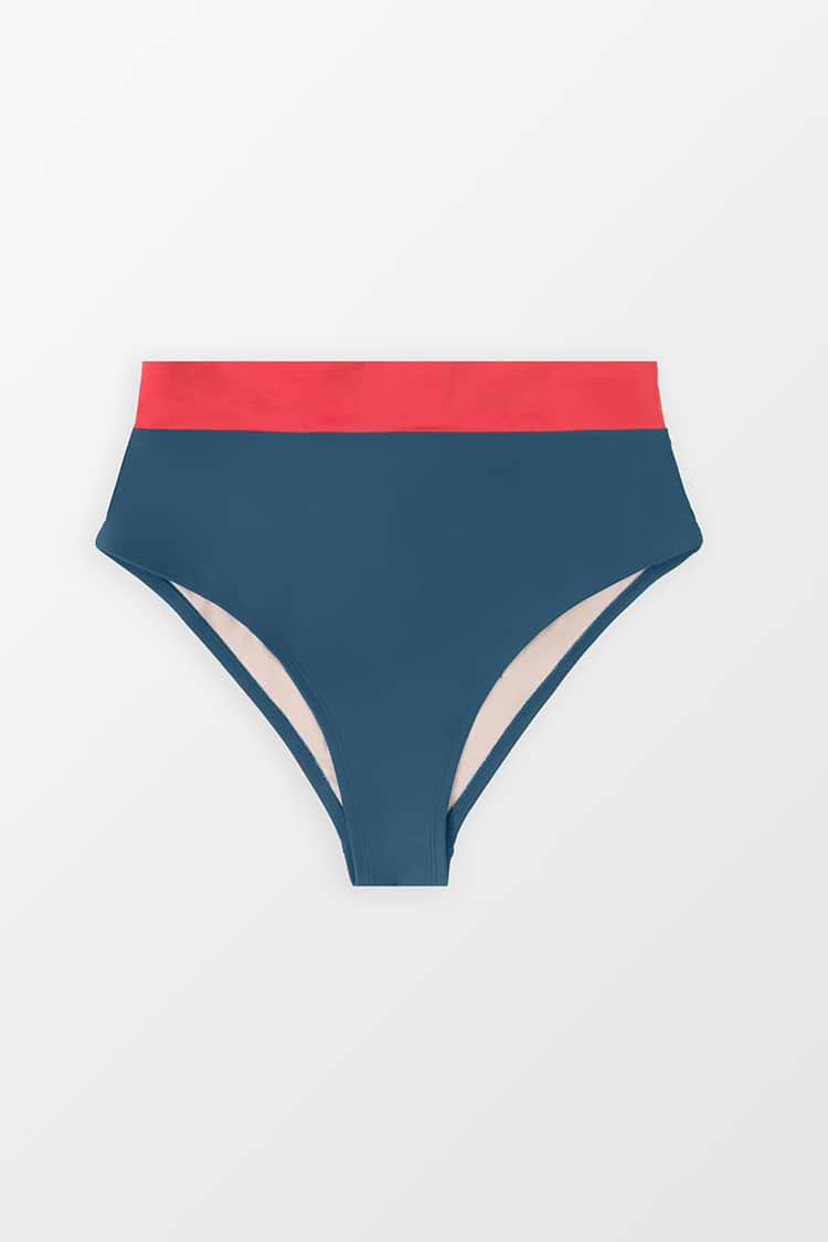 Braga bikini Cintura alta con pretina Talla grande