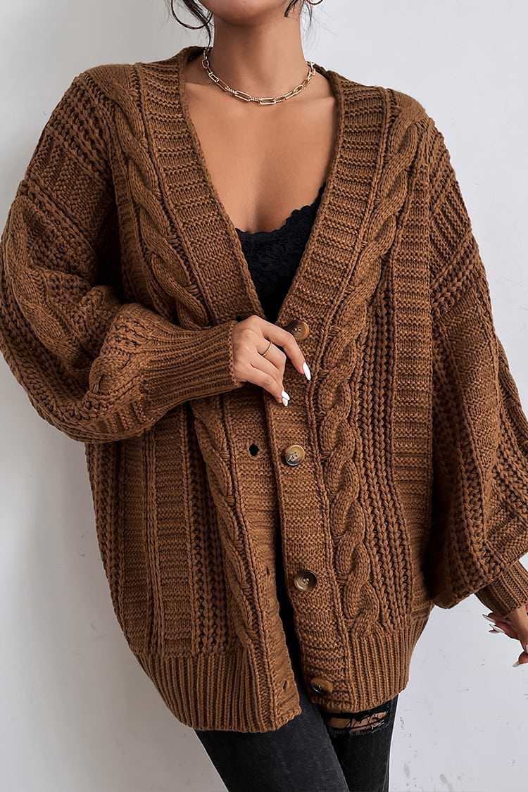 トップス SG Line Knit Cardigan (Brown) Primrose Cable Cardigan - Tan | Levi's® US