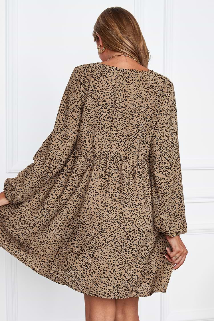 Extra Hot Cheetah Print Mini Dress