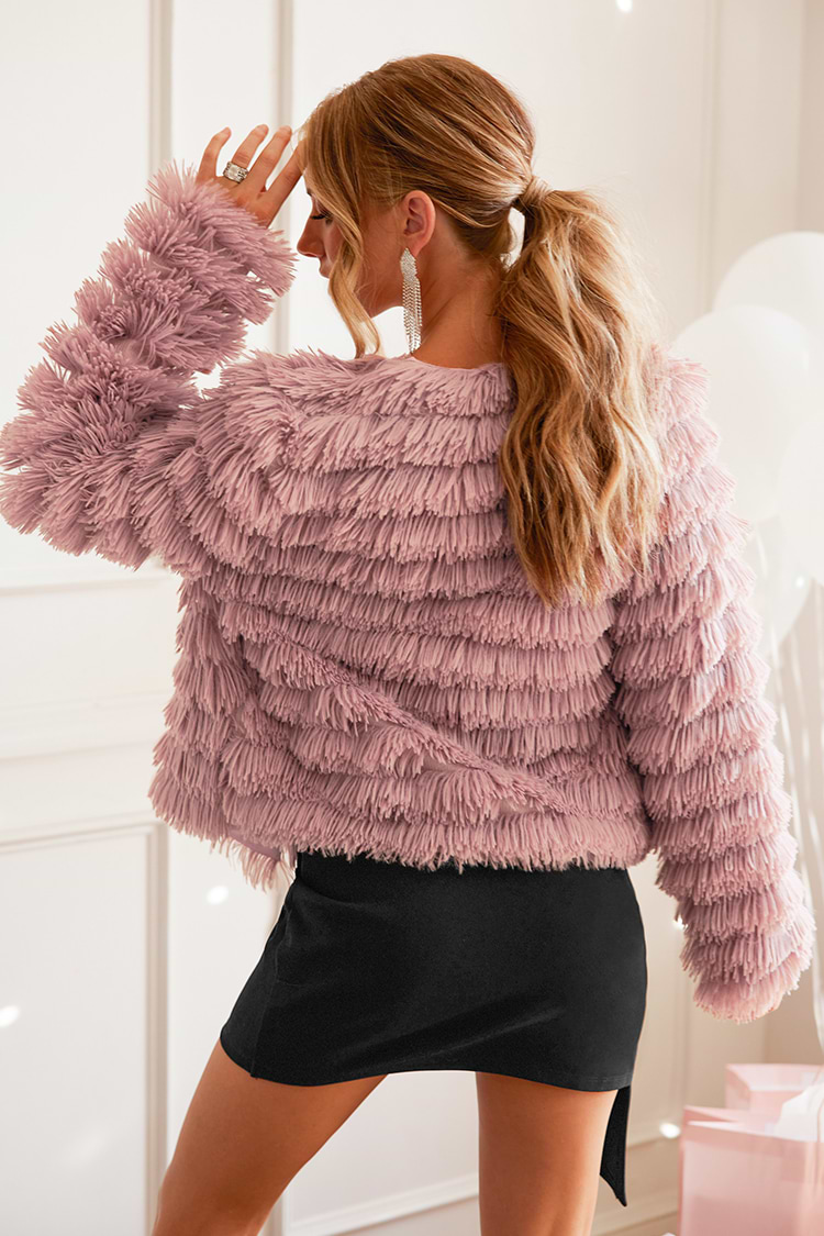 Jacke mit offener Vorderseite