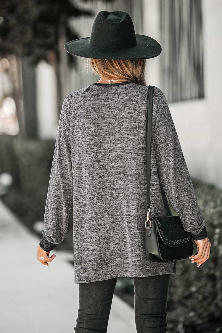 Dorothy Heathered Knit Pullover