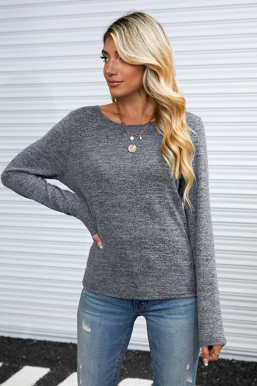 The Best Caged-Back Long Sleeve Tee