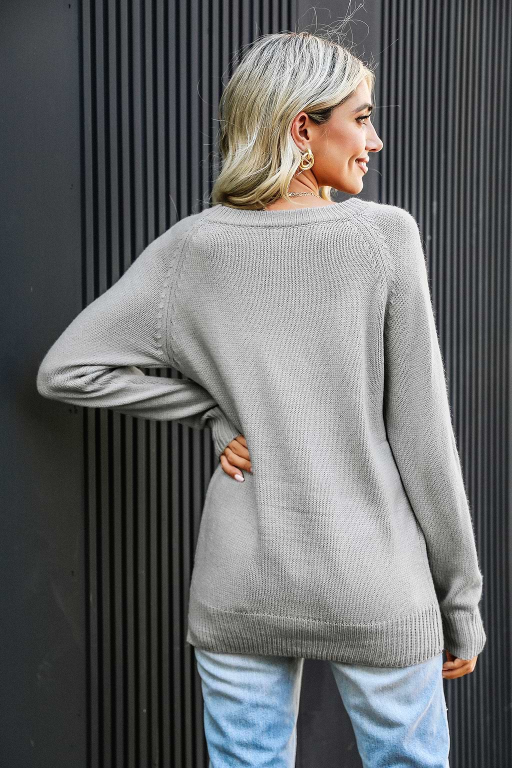 Secret Corner Heart Graphic Sweater