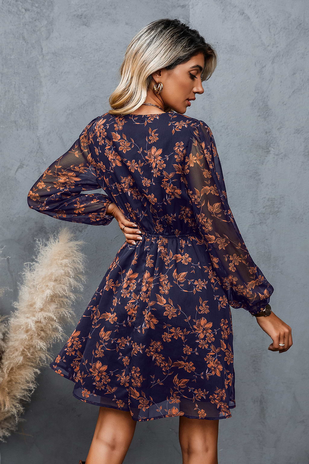 Vestido de Manga Campesina