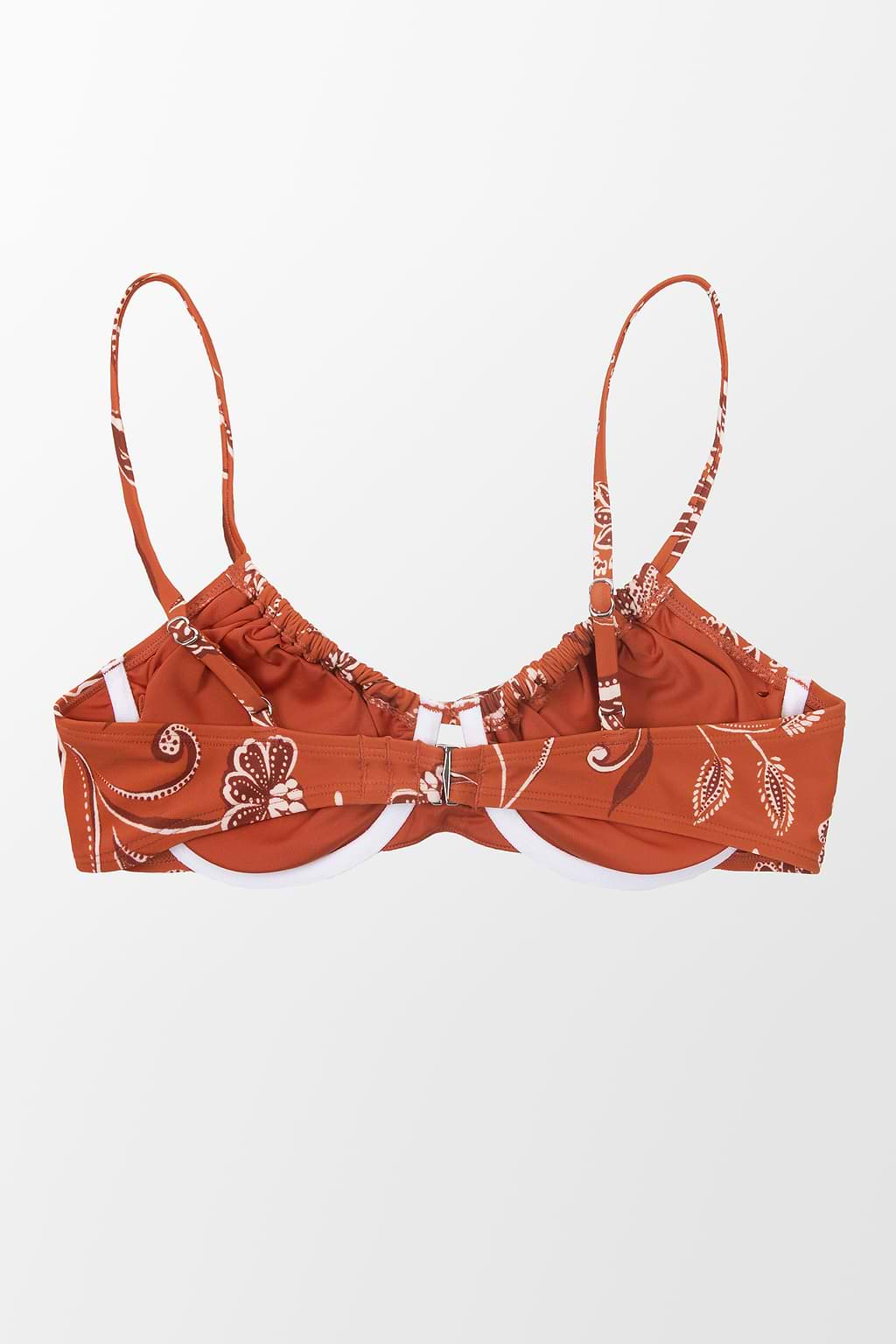 Boho Bralette-Bikinioberteil mit Bügel