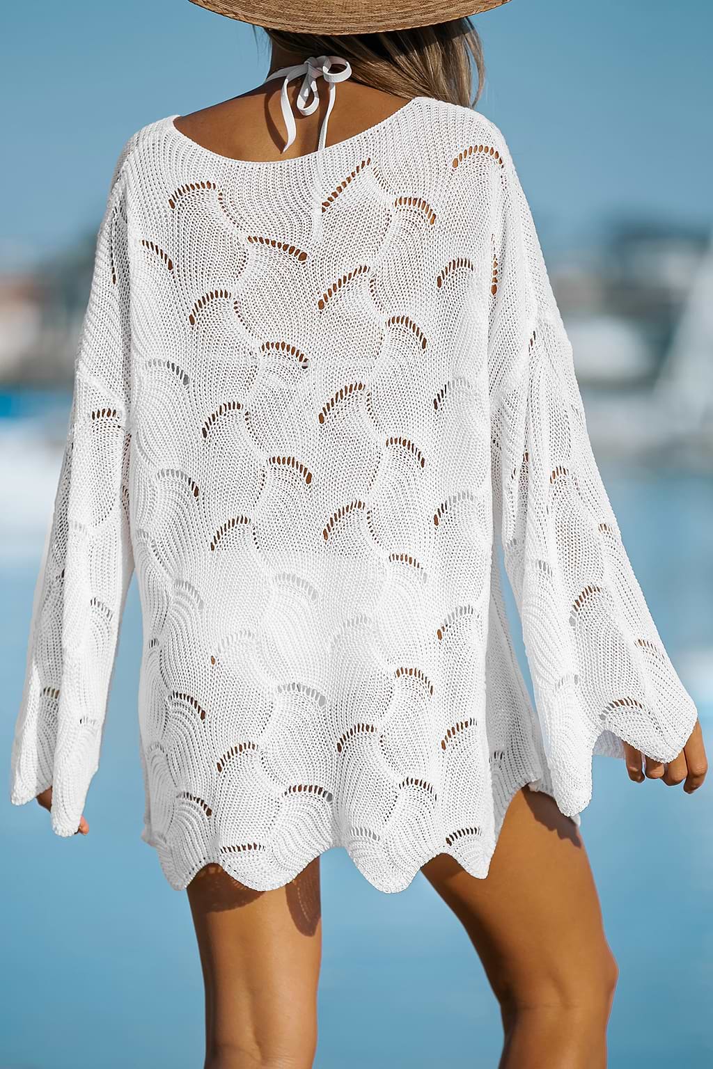 Isabella Cutout Swim Cover-Up Dress