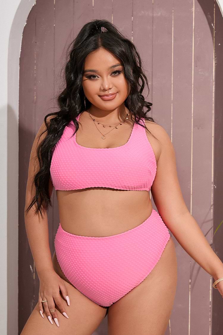 Palm Beach Überkreuztes Bikinioberteil mit verstellbaren Trägern am Rücken