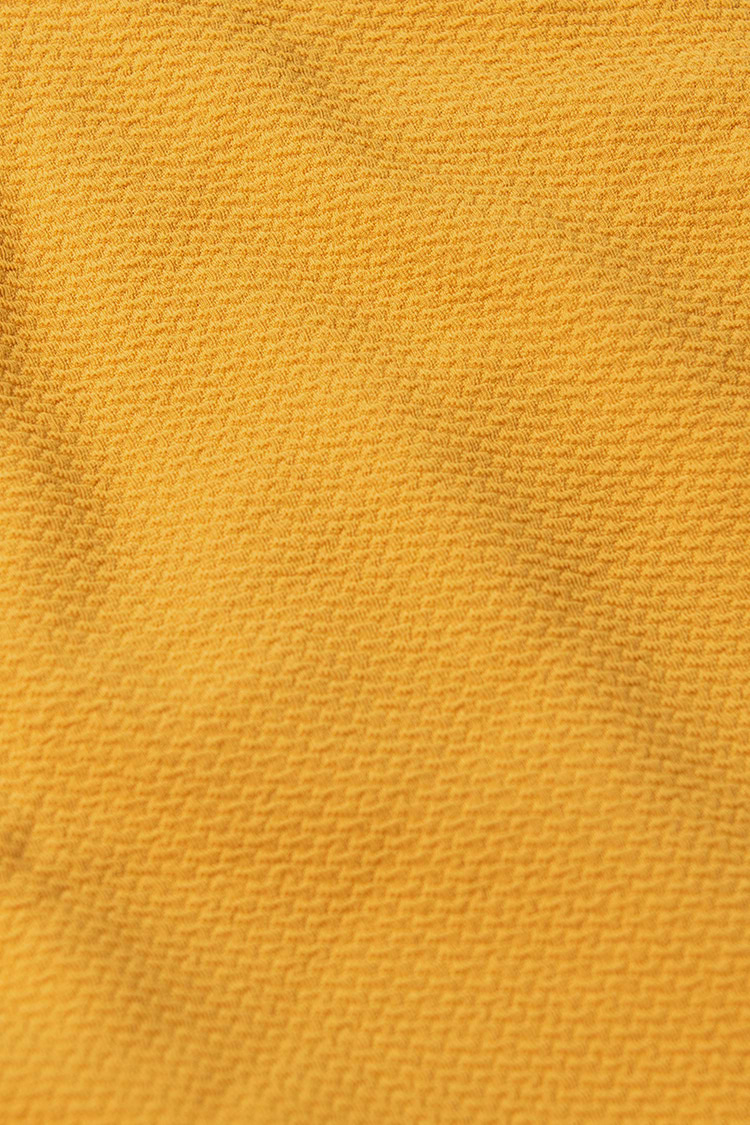 Texture Scalloped V-Neck Tall Tri & Mid Rise Bikini Swimsuit