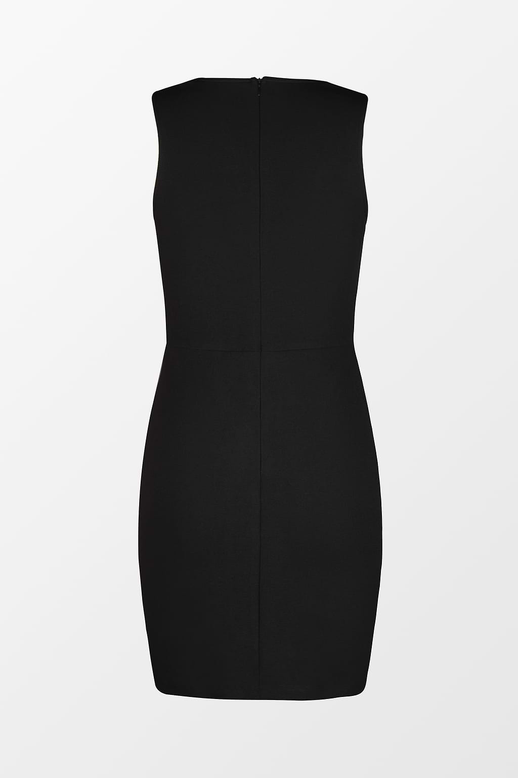 Let's Party Scalloped V-Neck Bodycon Dress