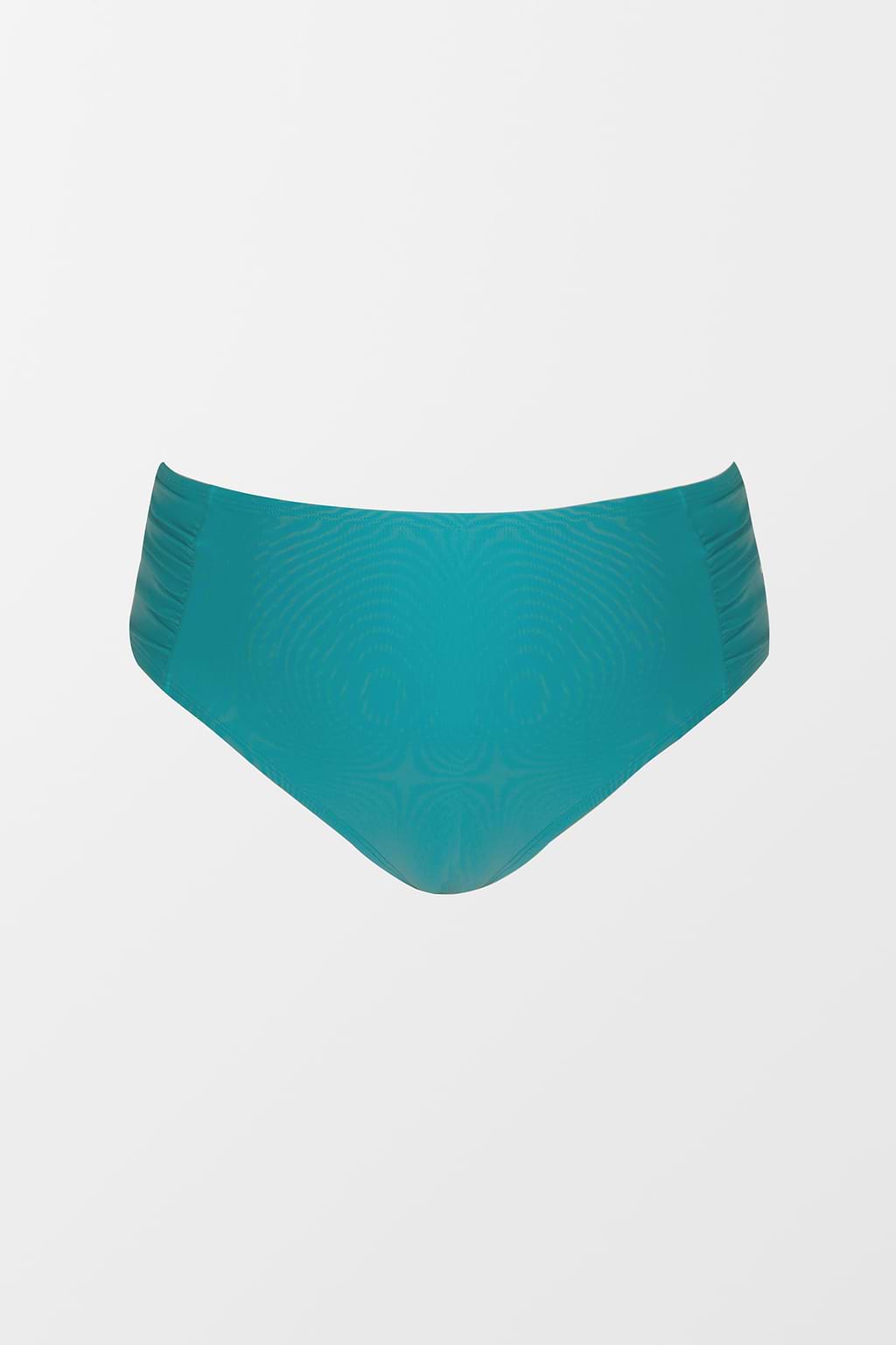 Braguitas de bikini fruncidas de cintura alta y tallas grandes