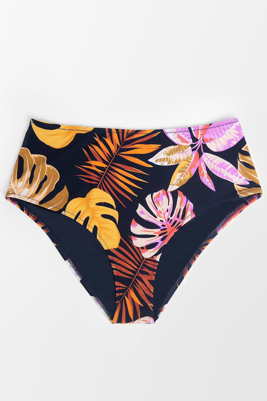 Makayla Tropical Plus Size Bikini Bottom