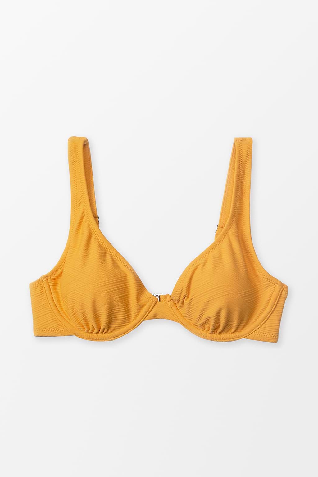 Textured Underwire Bikini Top