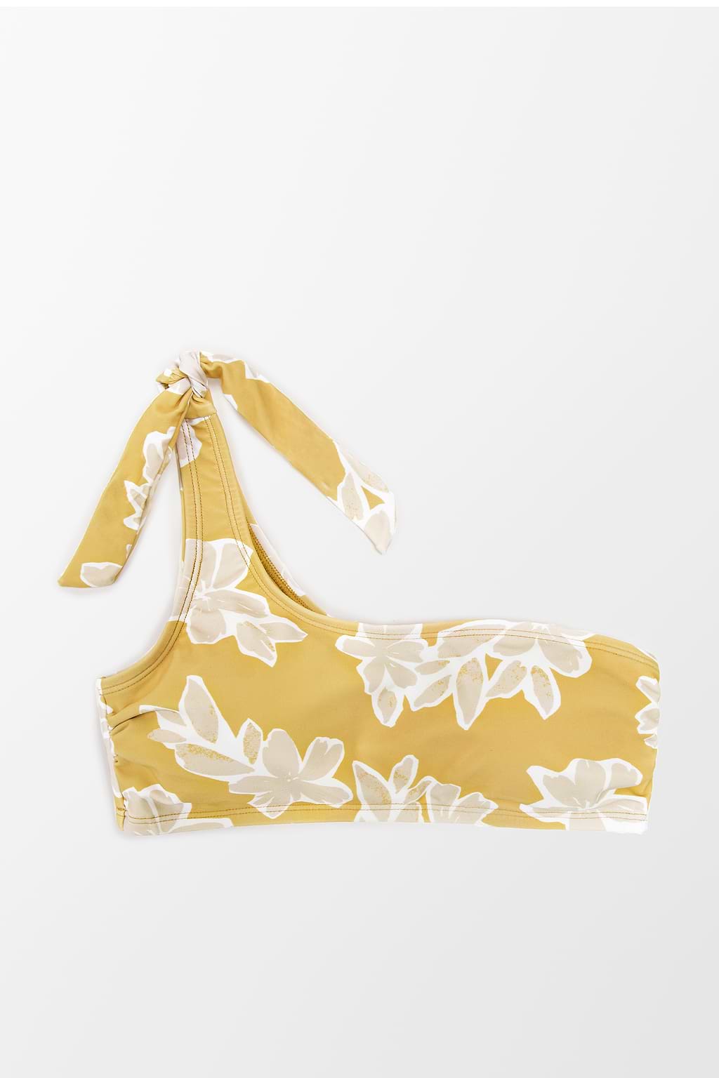 Funktionelles eine-Schulter-Bralette mit Schleife