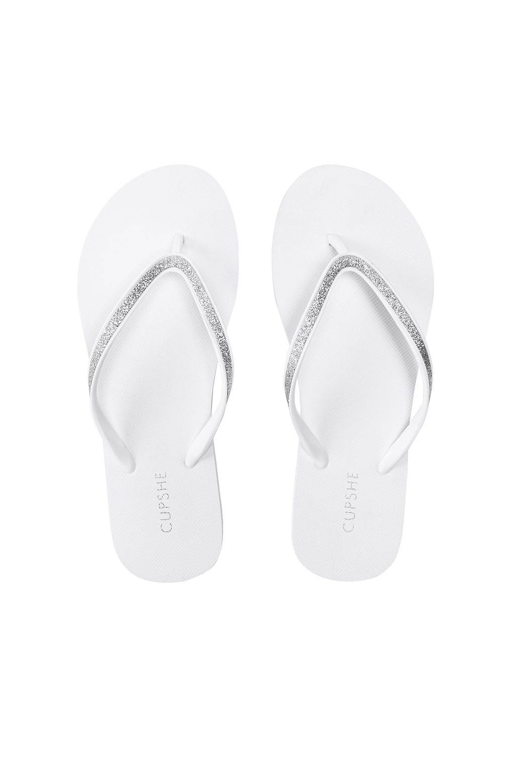 Tongs blancs