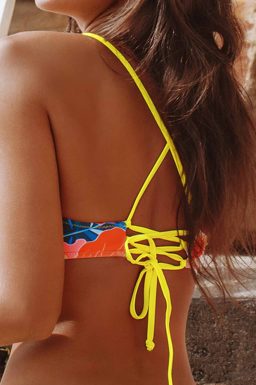 Helles Bikini-Set mit Blumendruck