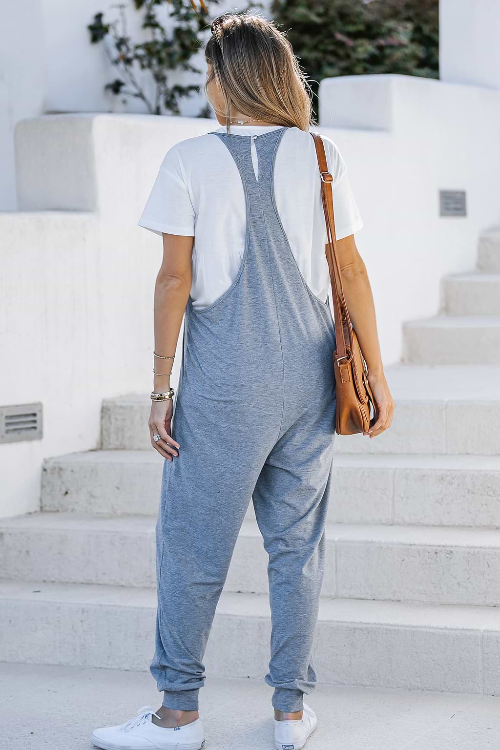 Mono Cami Tapered con cuello en V